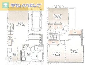 大和田貸家の物件間取画像